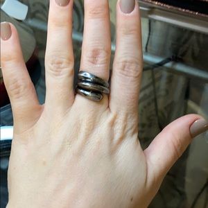 Charcoal lia Sophia ring